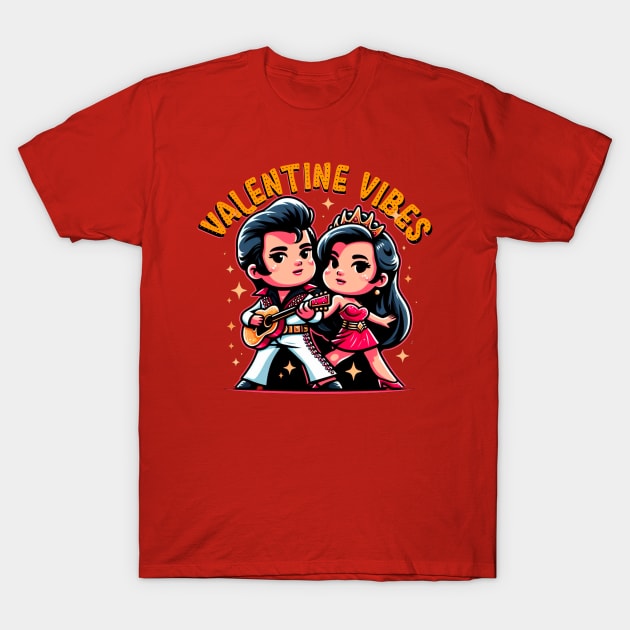 Valentine's Day Vibes -xxxxiv T-Shirt by fadinstitute